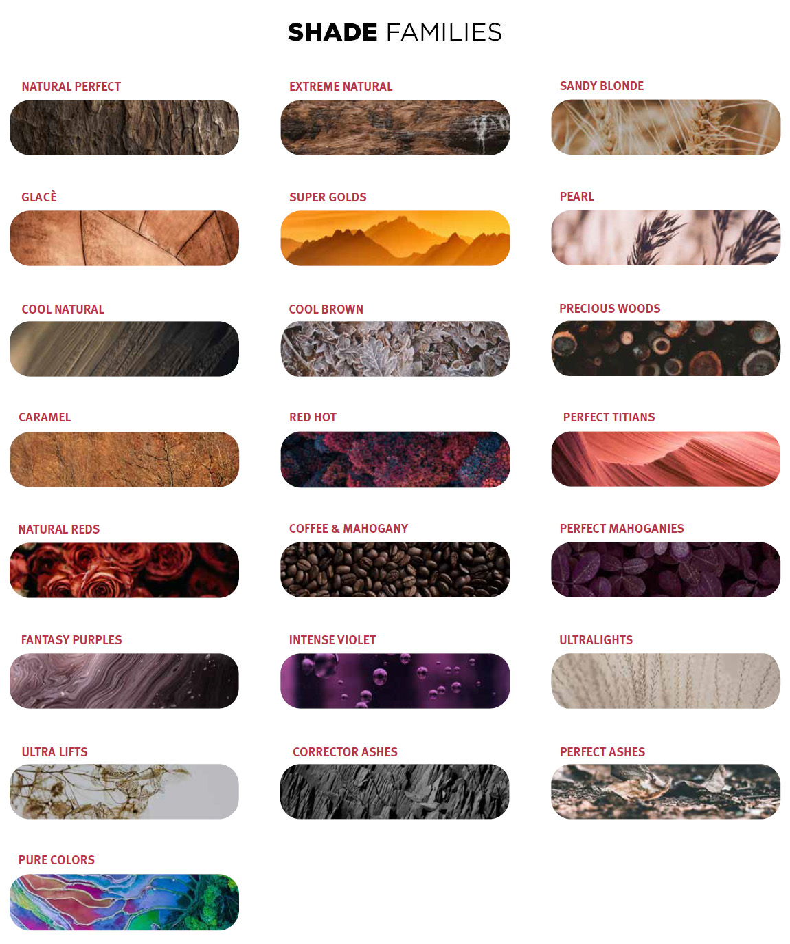 Framesi Hair Colour Chart